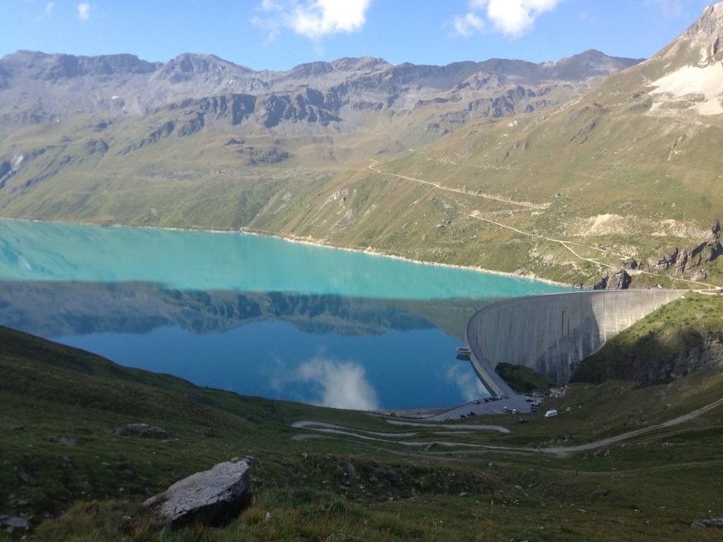 Moiry reservoir to Col de Sorebois to Grimentz to Zimal