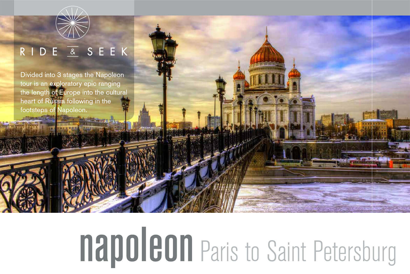 Napoleon cycling tour from Paris to St Petersburg