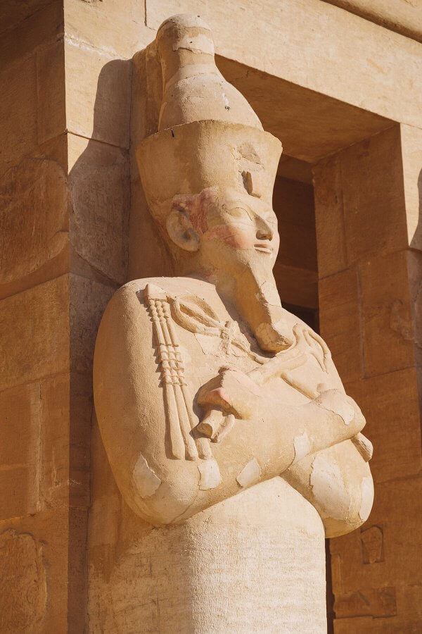 Statue in Luxor, Egypt