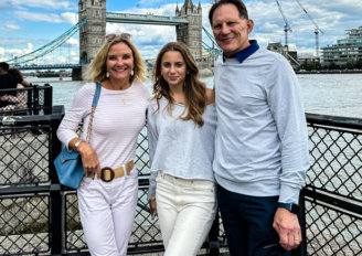 London with Granddaughter Emma – July 2023